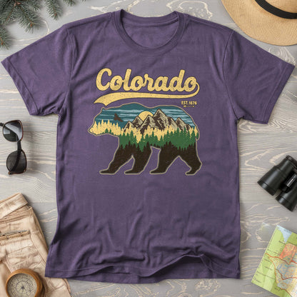 Colorado Vintage Bear Comfort Colors T-Shirt