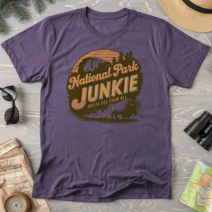 National Park "Junkie" Comfort Colors T-Shirt