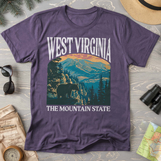 West Virginia Mountain State "Big and Bold" T-Shirt