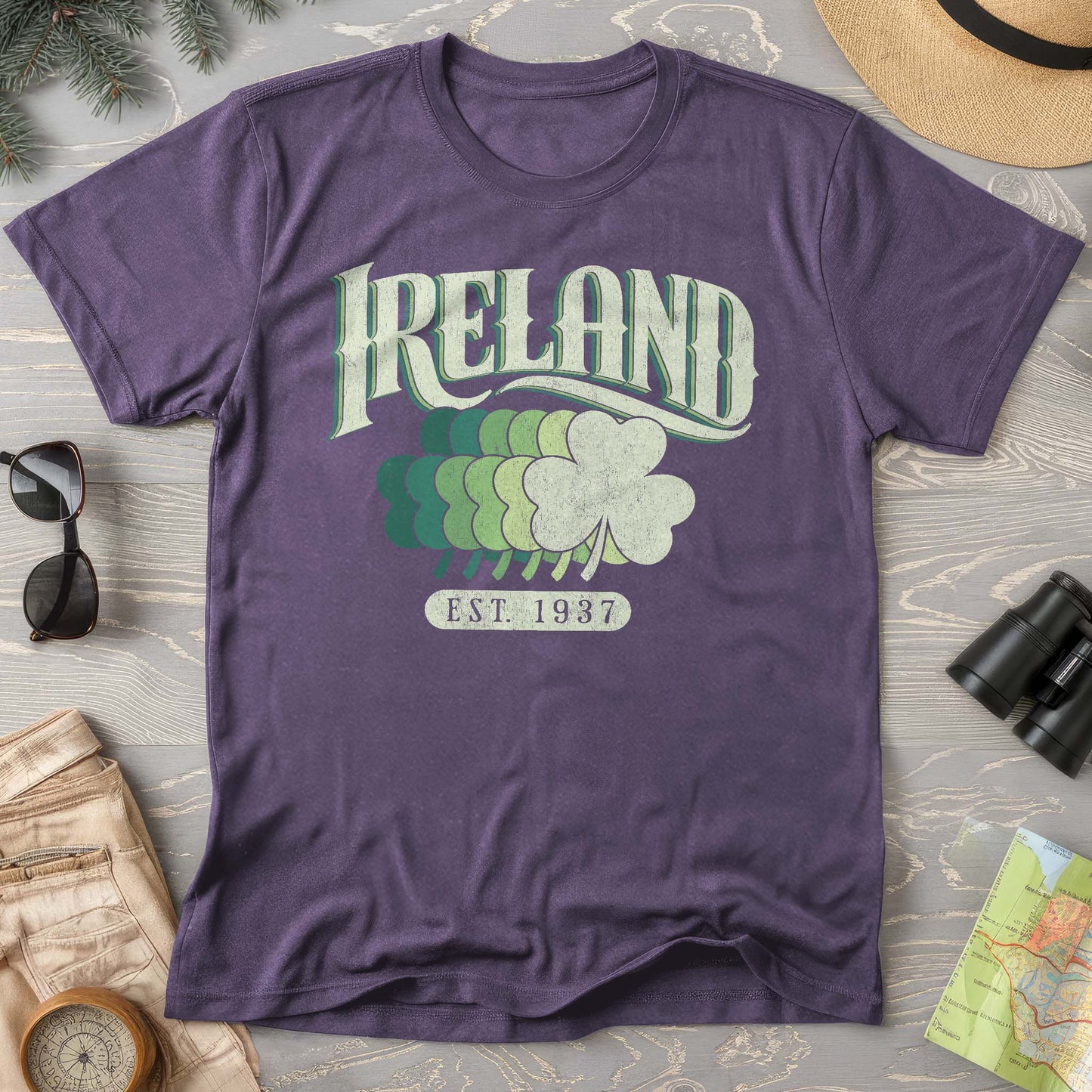 Ireland Shamrock Series Comfort Colors T-Shirt