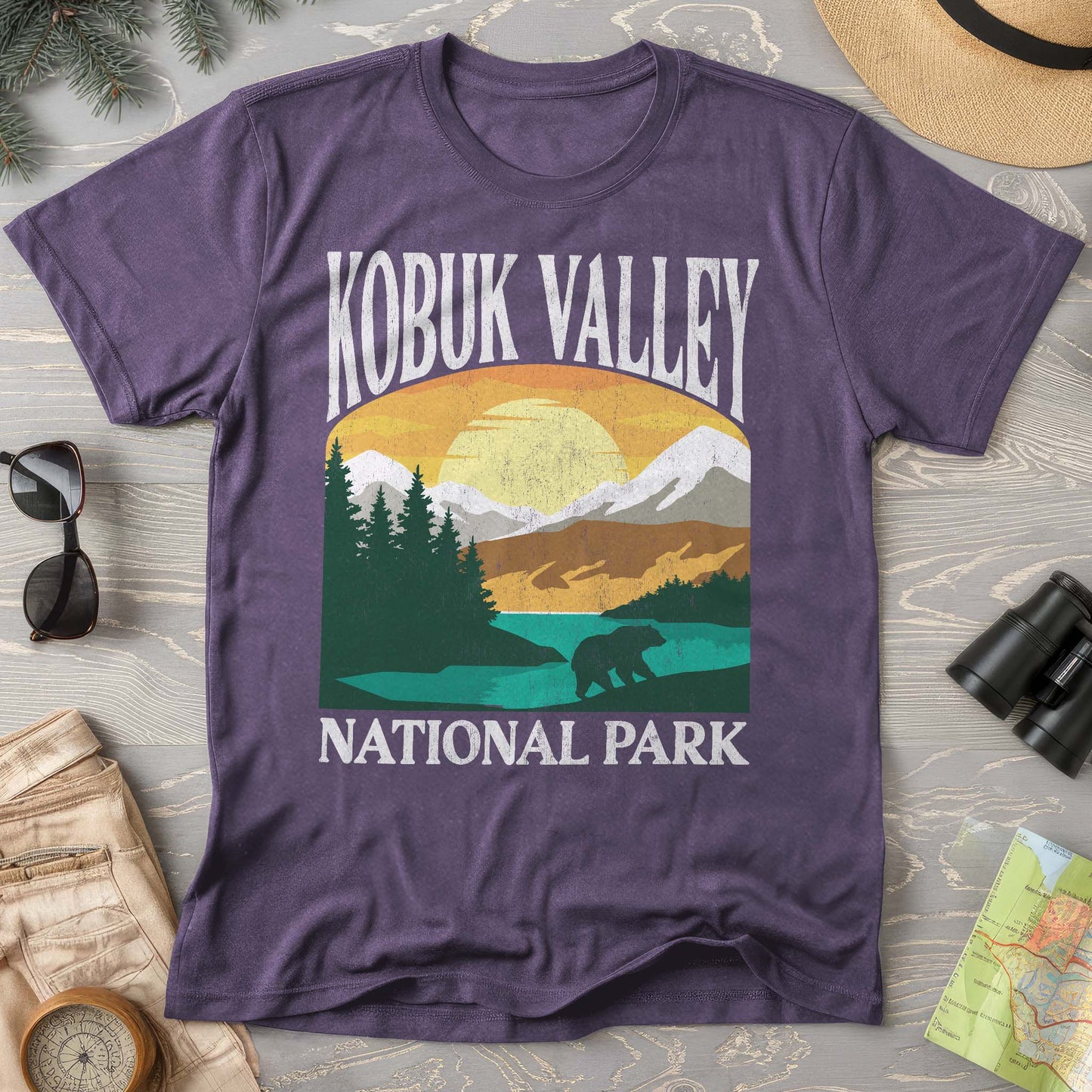 Kobuk Valley National Park "Big and Bold" Comfort Colors T-Shirt