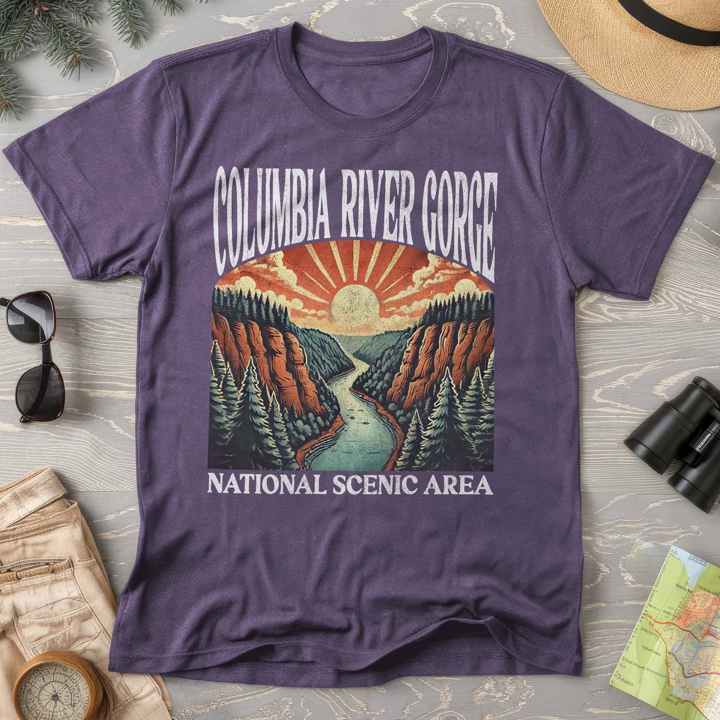 Columbia River Gorge "Big and Bold" Comfort Colors T-Shirt