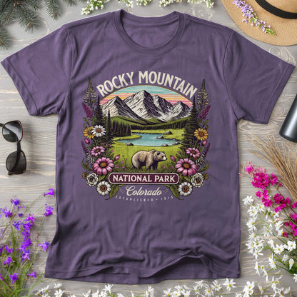 Rocky Mountain National Park "Wildflower" Comfort Colors T-Shirt