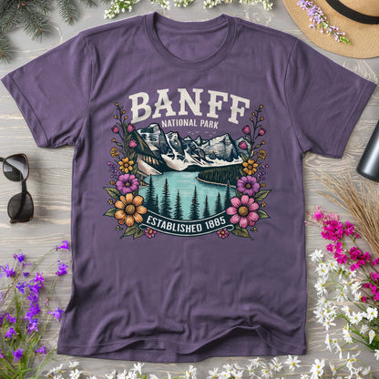 Banff National Park "Wildflower" Comfort Colors T-Shirt