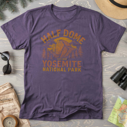 Yosemite Half Dome "Halftone" Print Comfort Colors T-Shirt