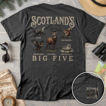 Scotland's Big Five Comfort Colors T-shirt