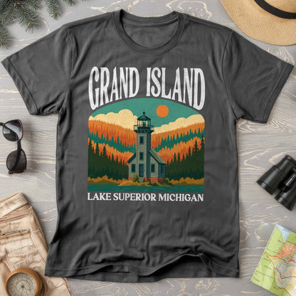Grand Island Michigan "Big and Bold" Comfort Colors T-Shirt