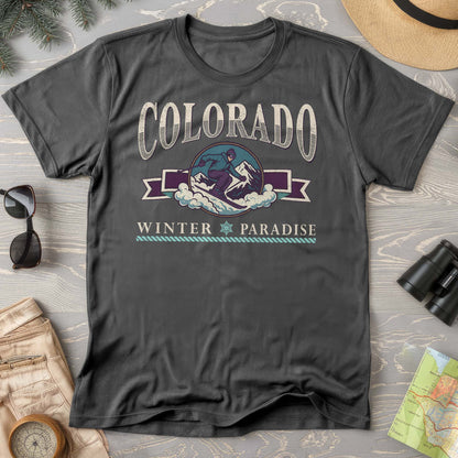 Colorado 90's Retro Ski Sprint Comfort Colors T-shirt