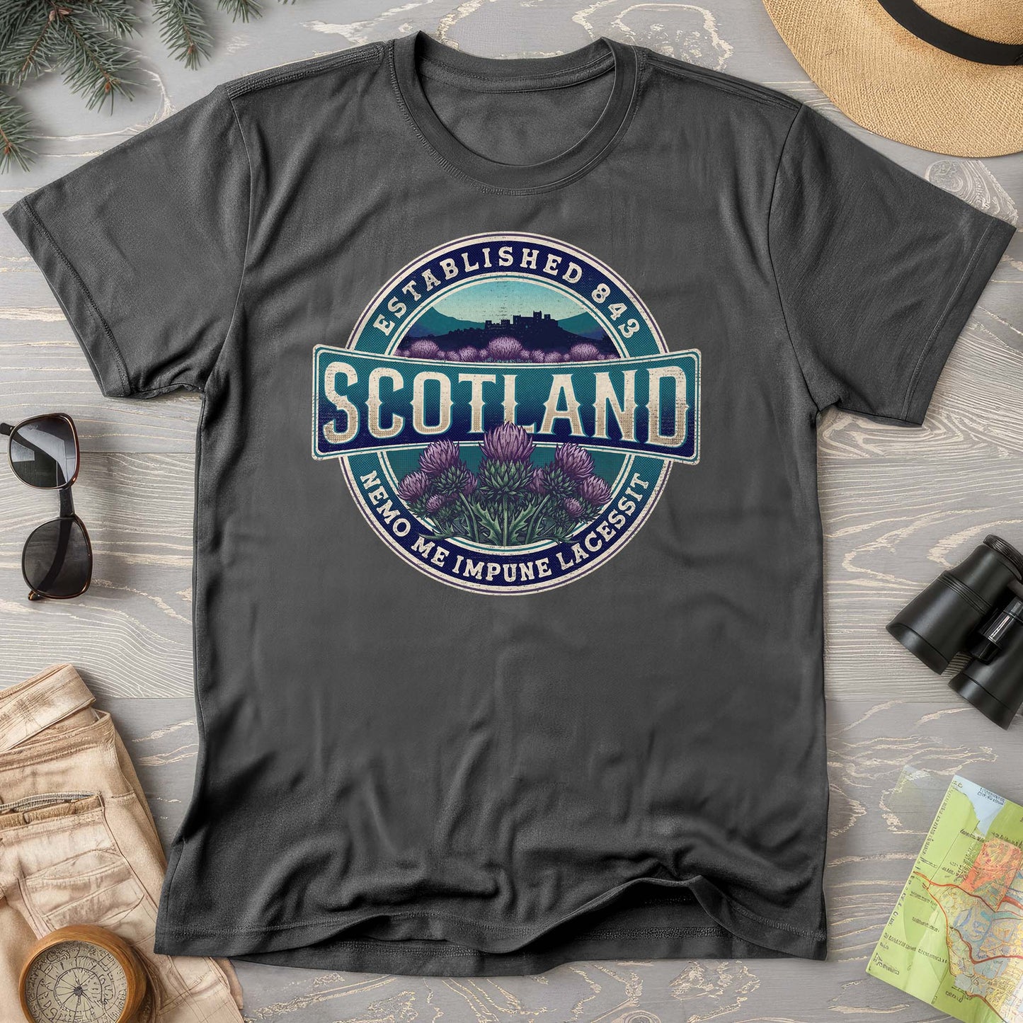 Scotland Badge Comfort Colors T-shirt