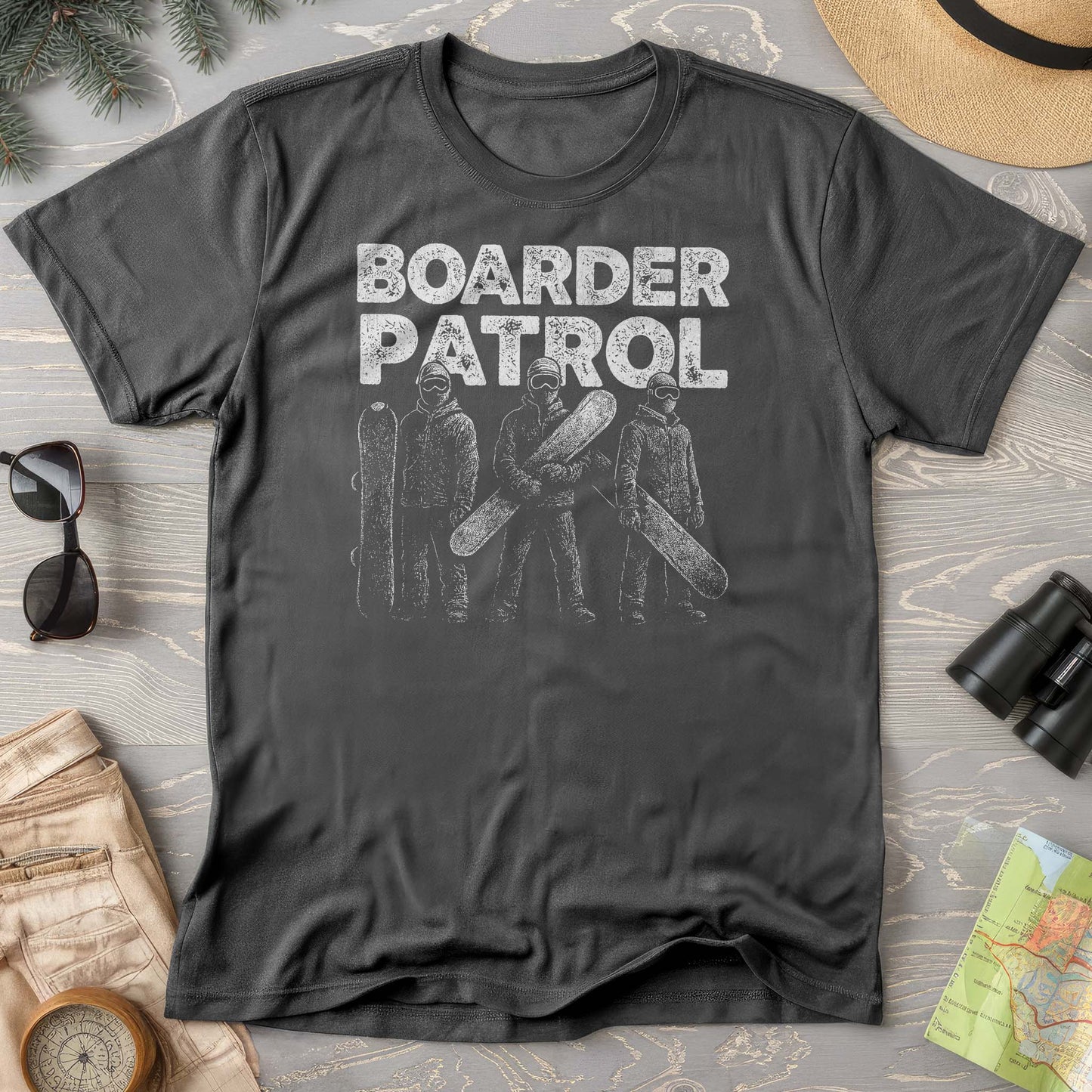 Boarder Patrol T-shirt