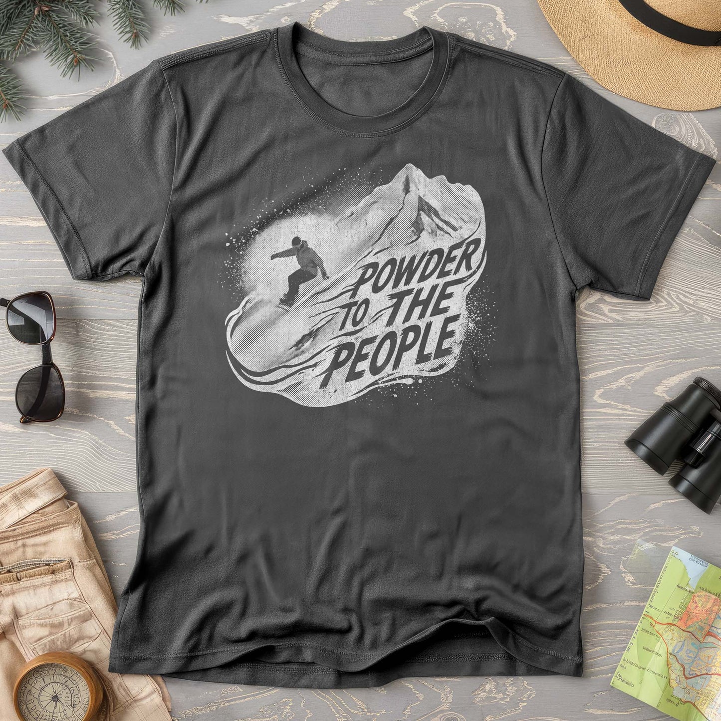Powder to the People Boarding T-shirt