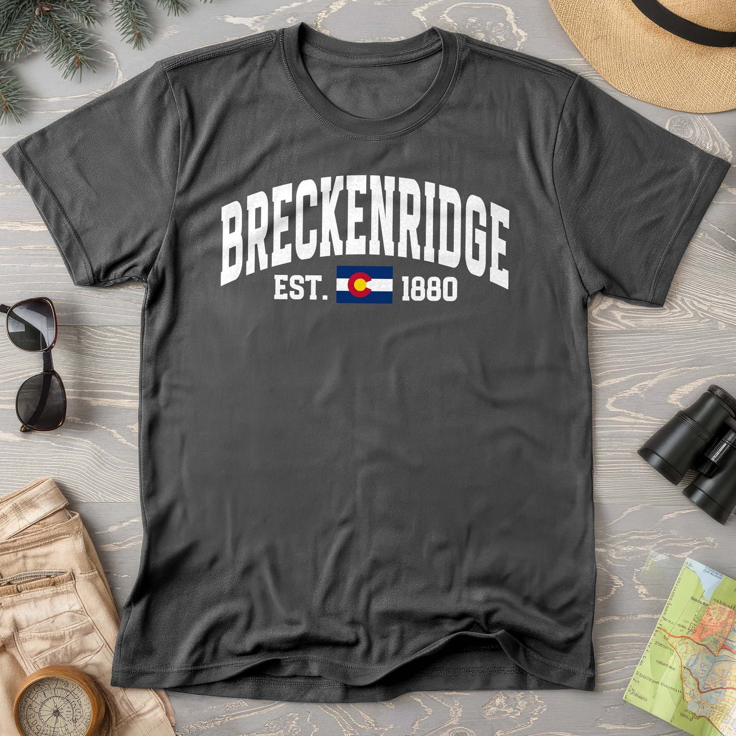 Breckenridge Colorado Varsity T-Shirt