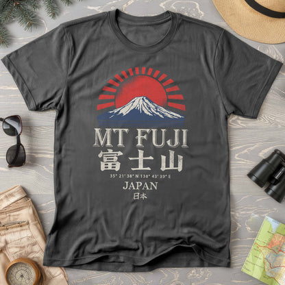 Mount Fuji Rising Sun T-Shirt