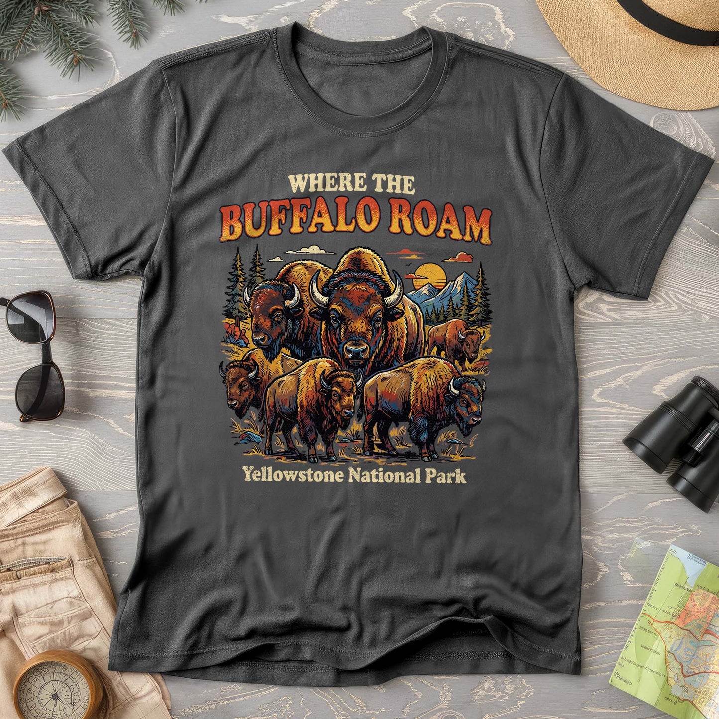 Where the Buffalo Roam T-Shirt