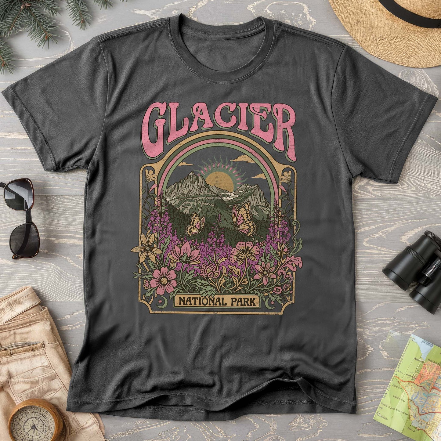 Glacier Butterfly T-Shirt