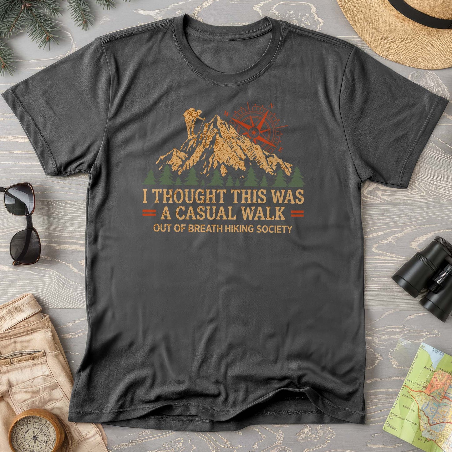 Casual Walk Hiking T-Shirt