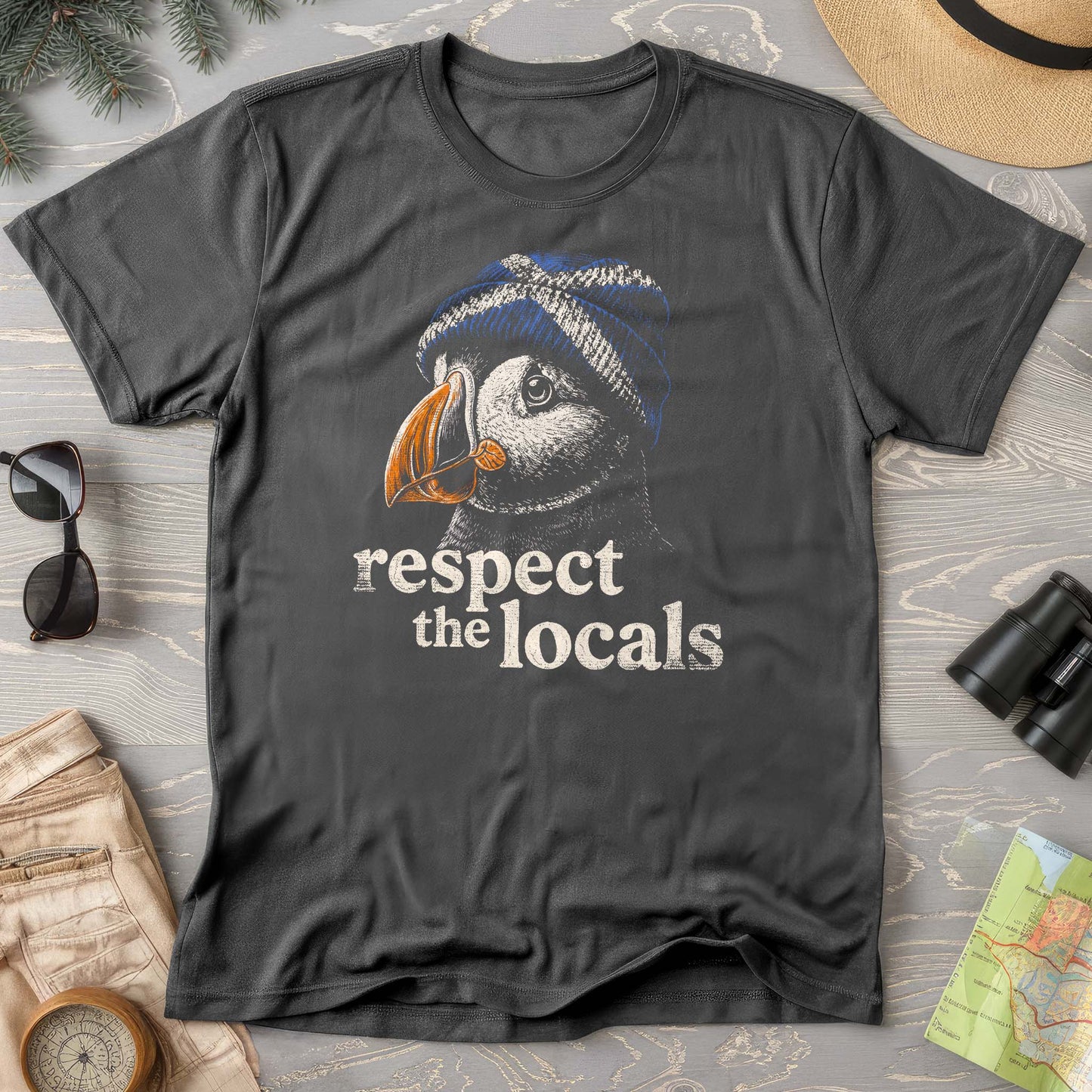 Puffin Scotland Beanie T-Shirt
