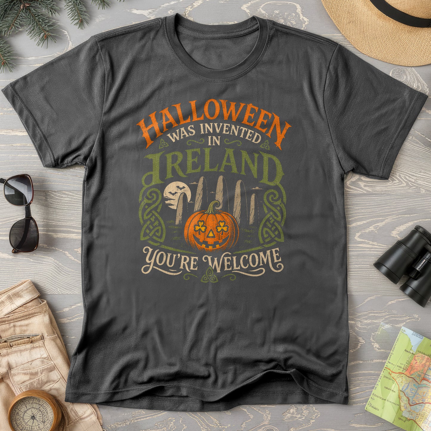 Invented In Ireland Halloween T-Shirt