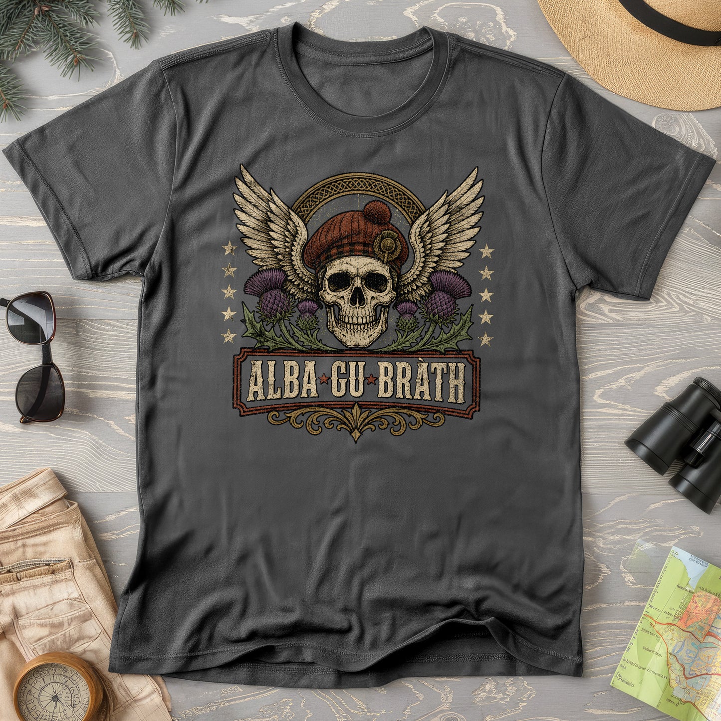 Alba Skull Thistle T-Shirt