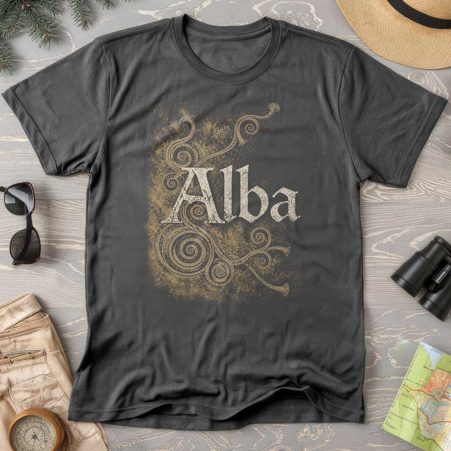 Alba Ancient Spirals T-Shirt
