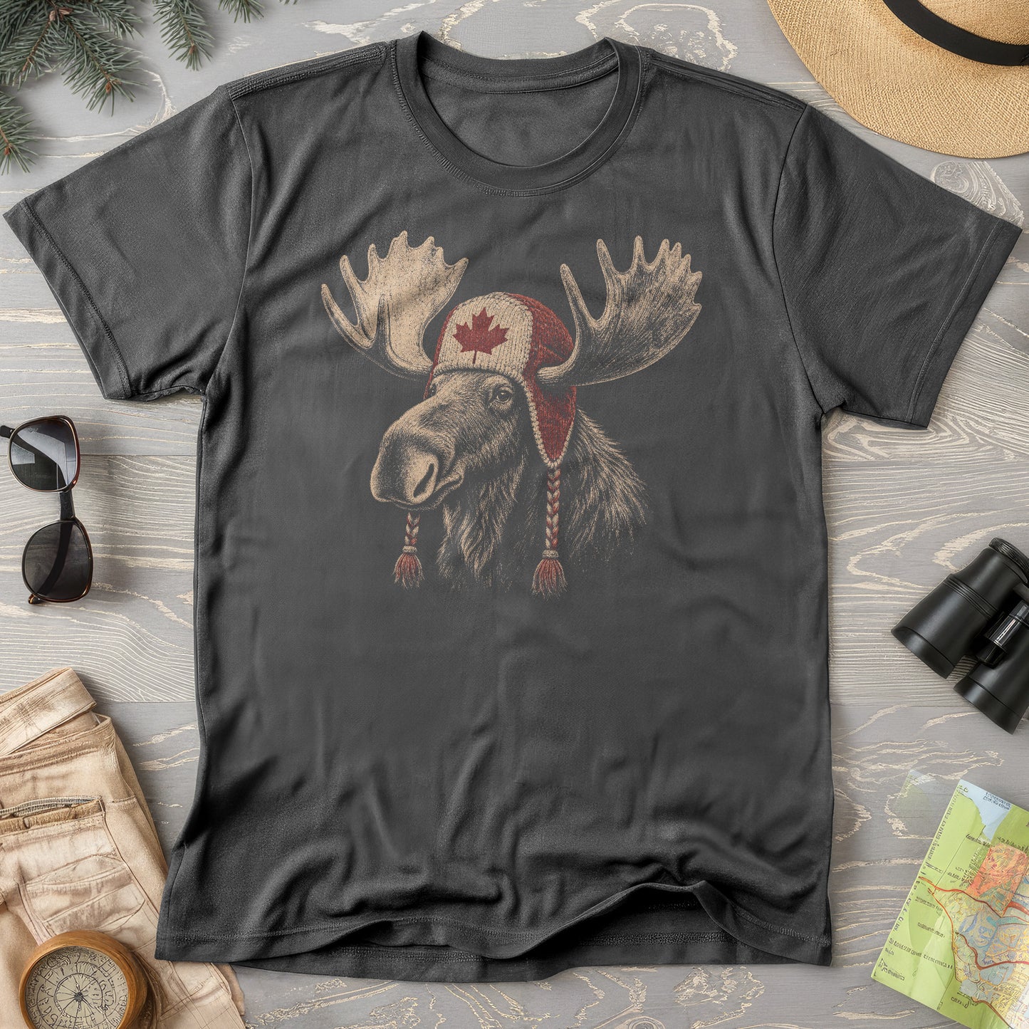 Canada Moose Cap T-Shirt