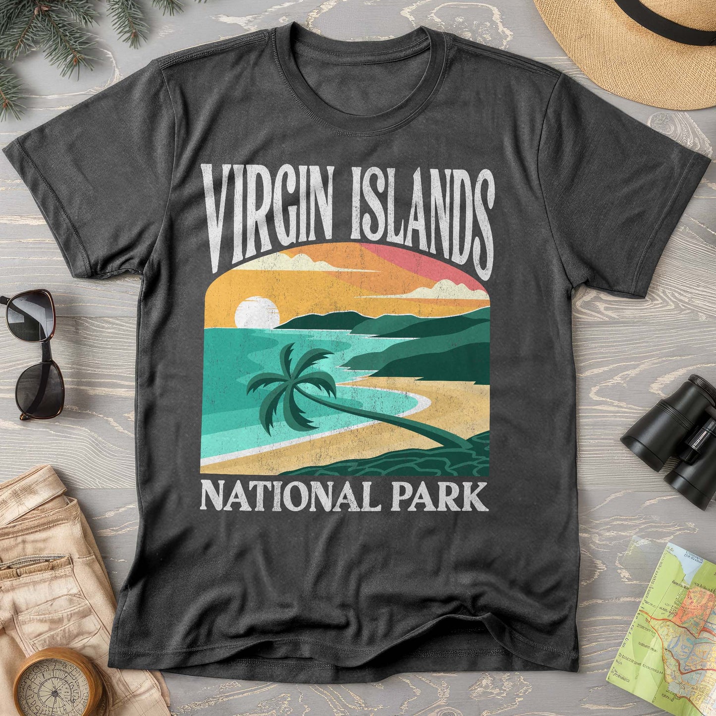 Virgin Islands National Park "Big and Bold" Comfort Colors T-Shirt