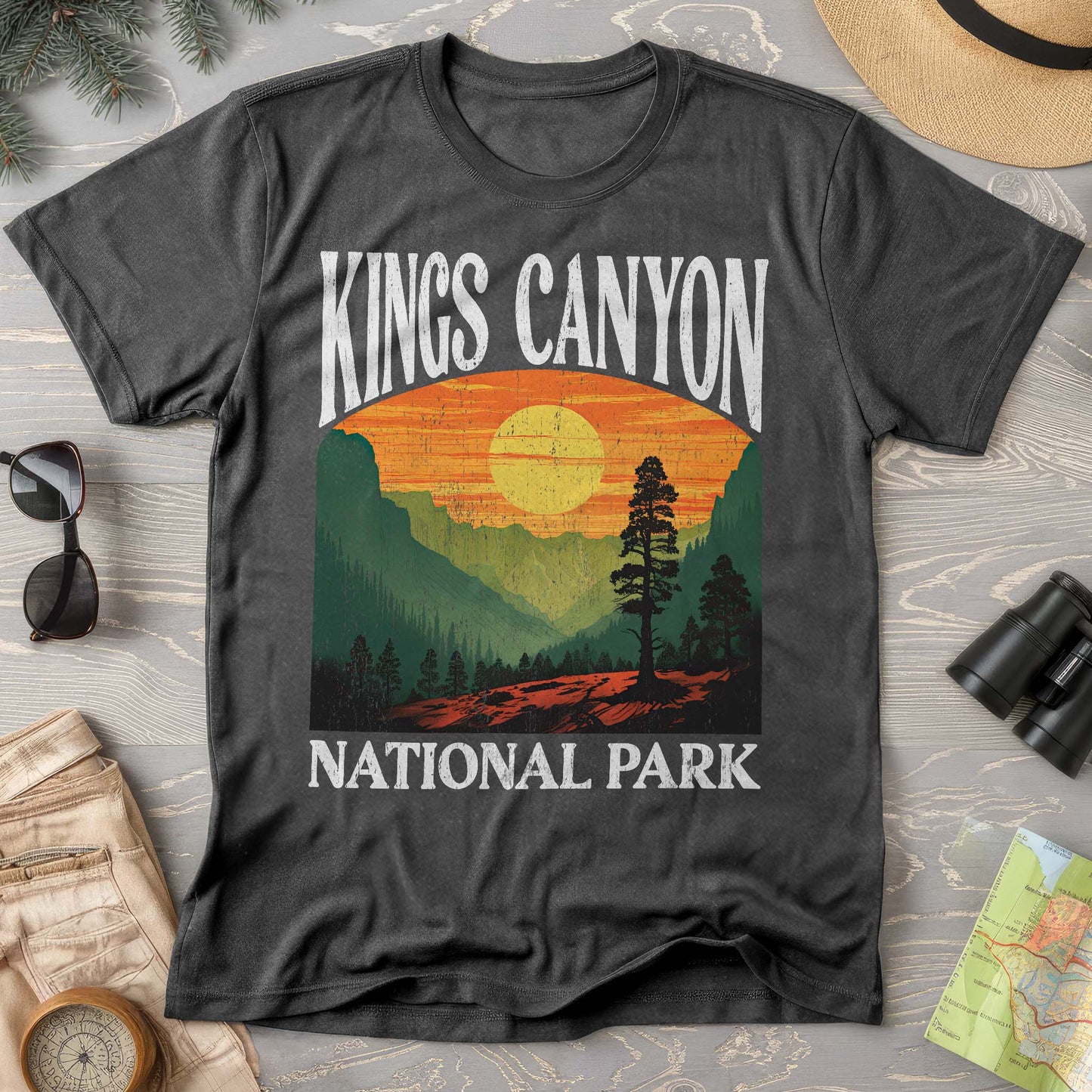 Kings Canyon National Park "Big and Bold" Comfort Colors T-Shirt