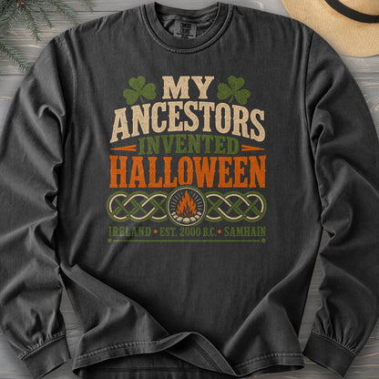 Irish Ancestors Halloween Long Sleeve Shirt