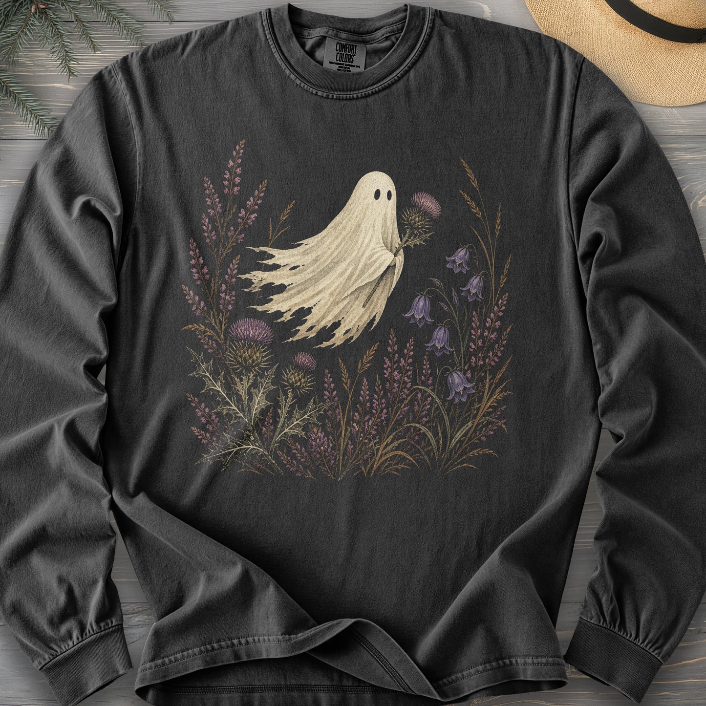 Thistle Ghost Florals Long Sleeve Shirt