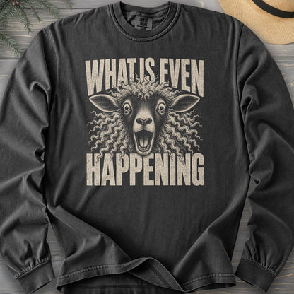 Sheep Happening Comfort Colors 6014 Long Sleeve