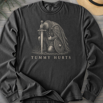 Tummy Hurts Comfort Colors 6014 Long Sleeve