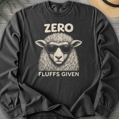 Zero Fluffs Given Long Sleeve Shirt