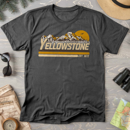 Yellowstone Retro Stripe Comfort Colors T-Shirt