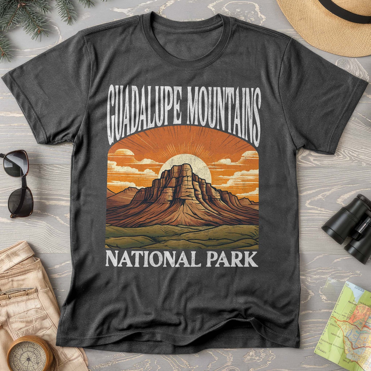 Guadalupe Mountains National Park "Big and Bold" Comfort Colors T-Shirt