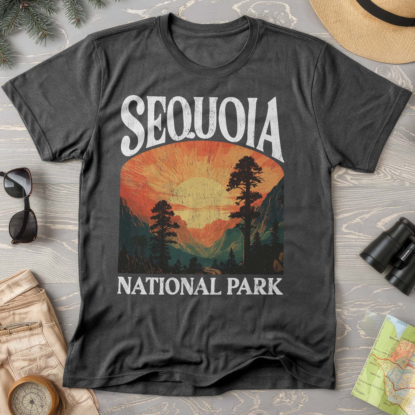 Sequoia National Park "Big and Bold" Comfort Colors T-Shirt