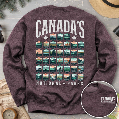 Canada's National Parks "Badges" Sweatshirt