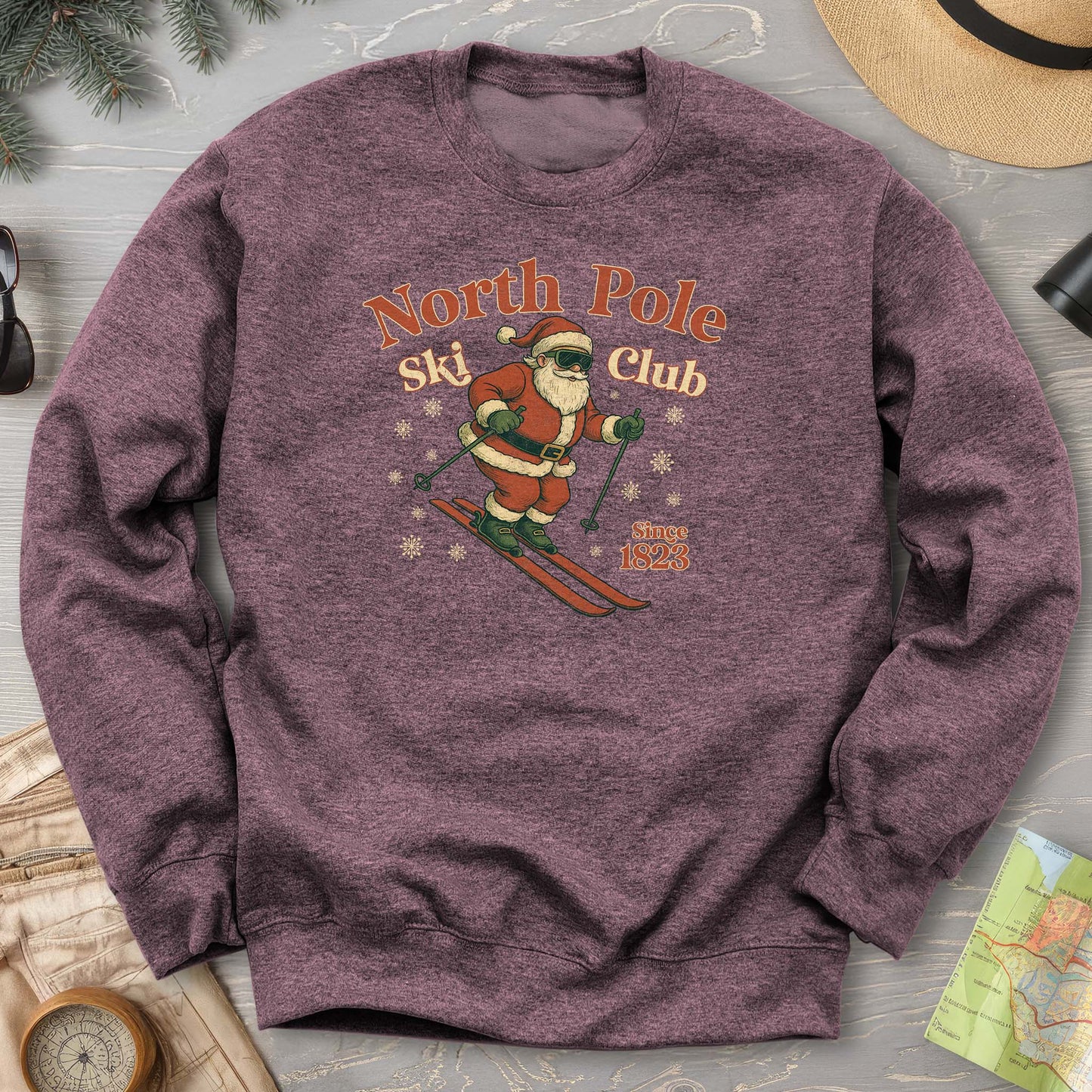North Pole Ski Club Sweatshirt