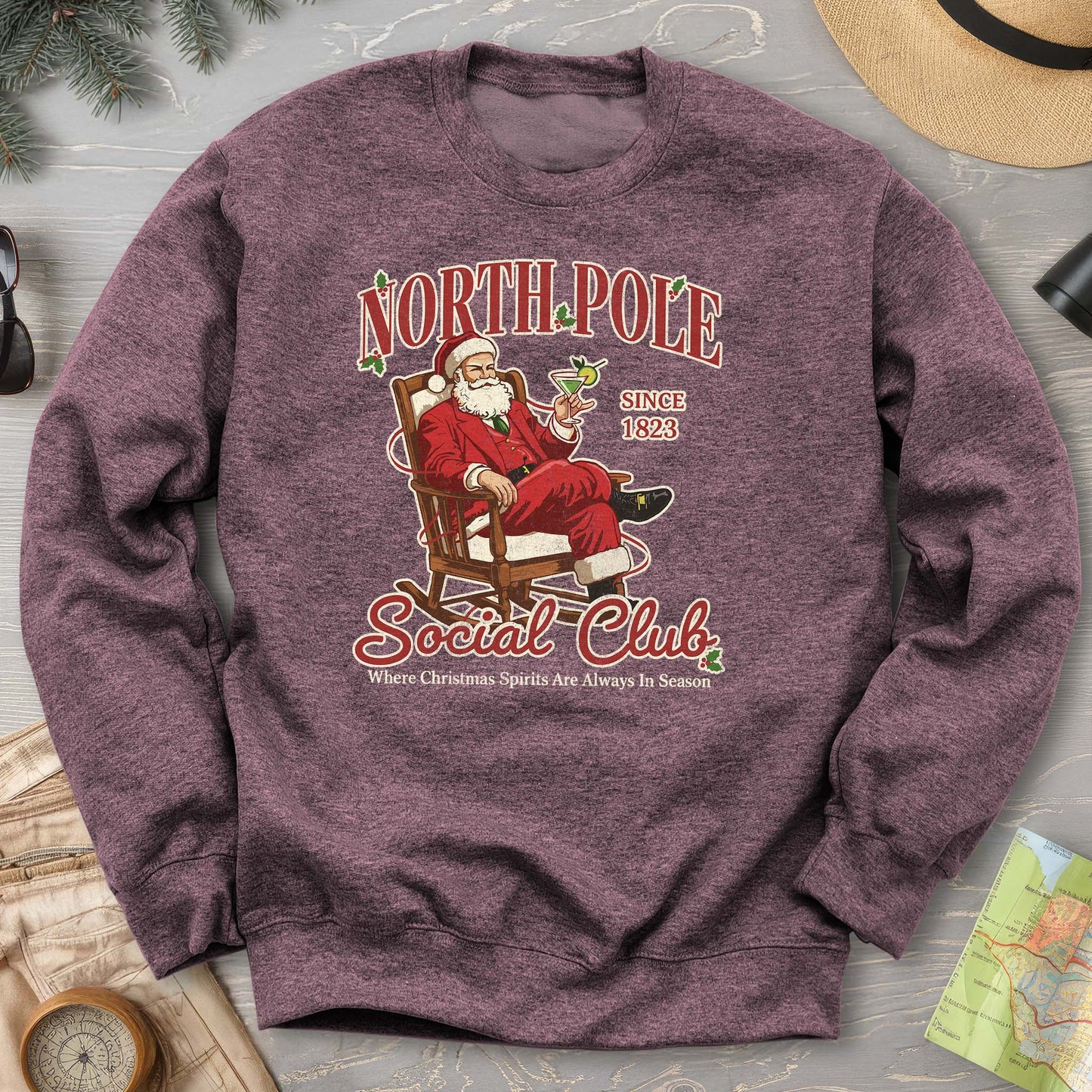 North Pole Social Club Sweatshirt