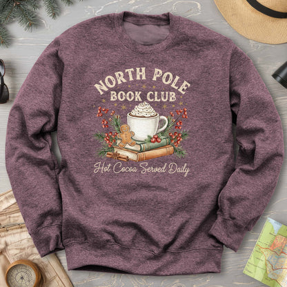 North Pole Book Club Sweatshirt