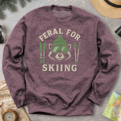 Feral for Skiing Sweatshirt