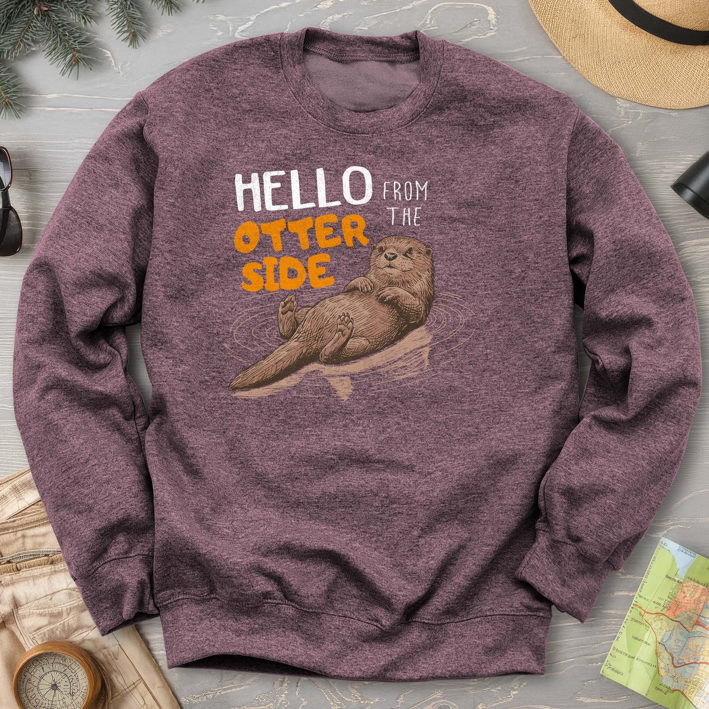 Hello From the Otter Side Sweatshirt