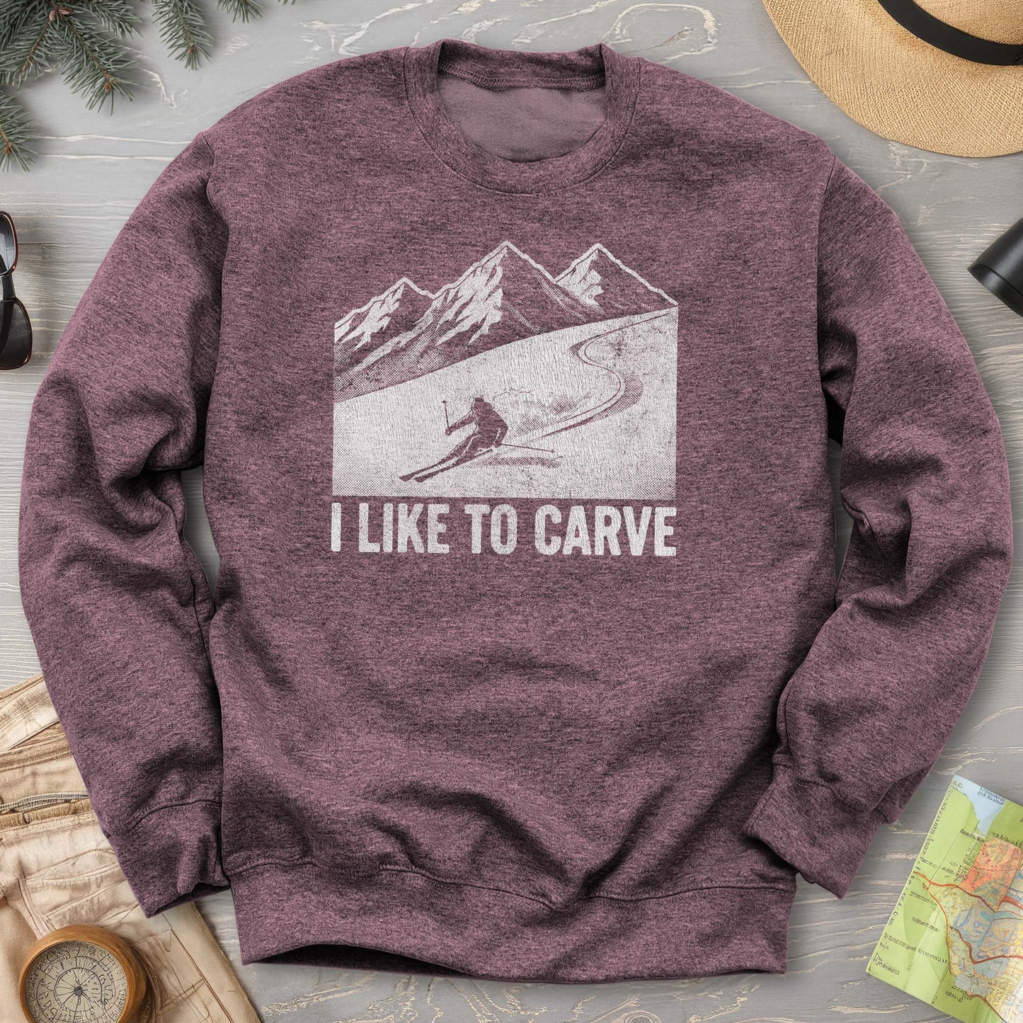I Like To Carve Sweatshirt