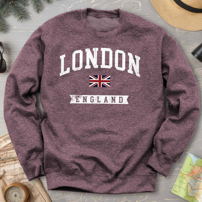 London Varsity Flag Sweatshirt