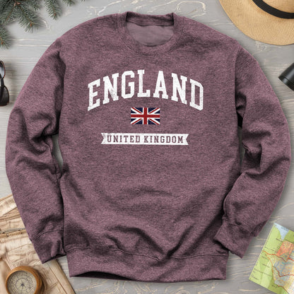 England Varsity Flag Sweatshirt