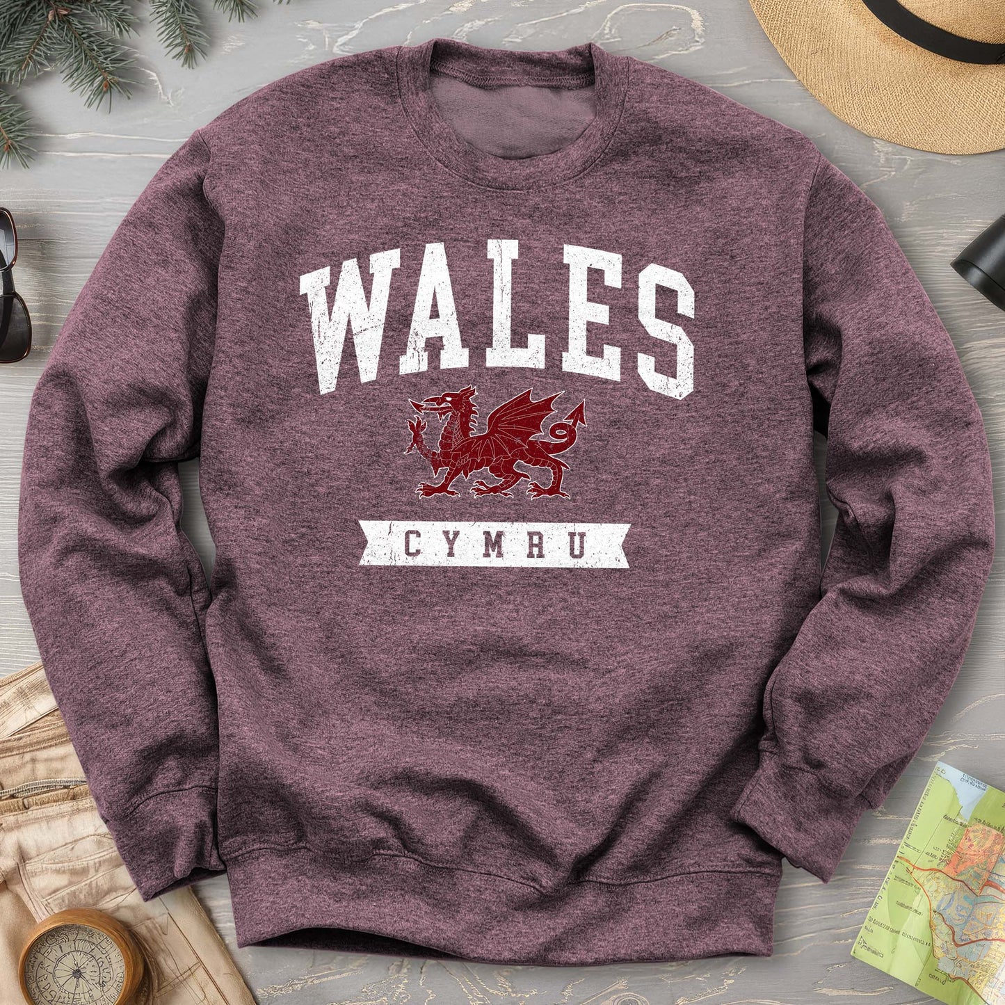 Wales Varsity Dragon Sweatshirt