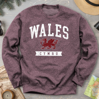 Wales Varsity Dragon Sweatshirt