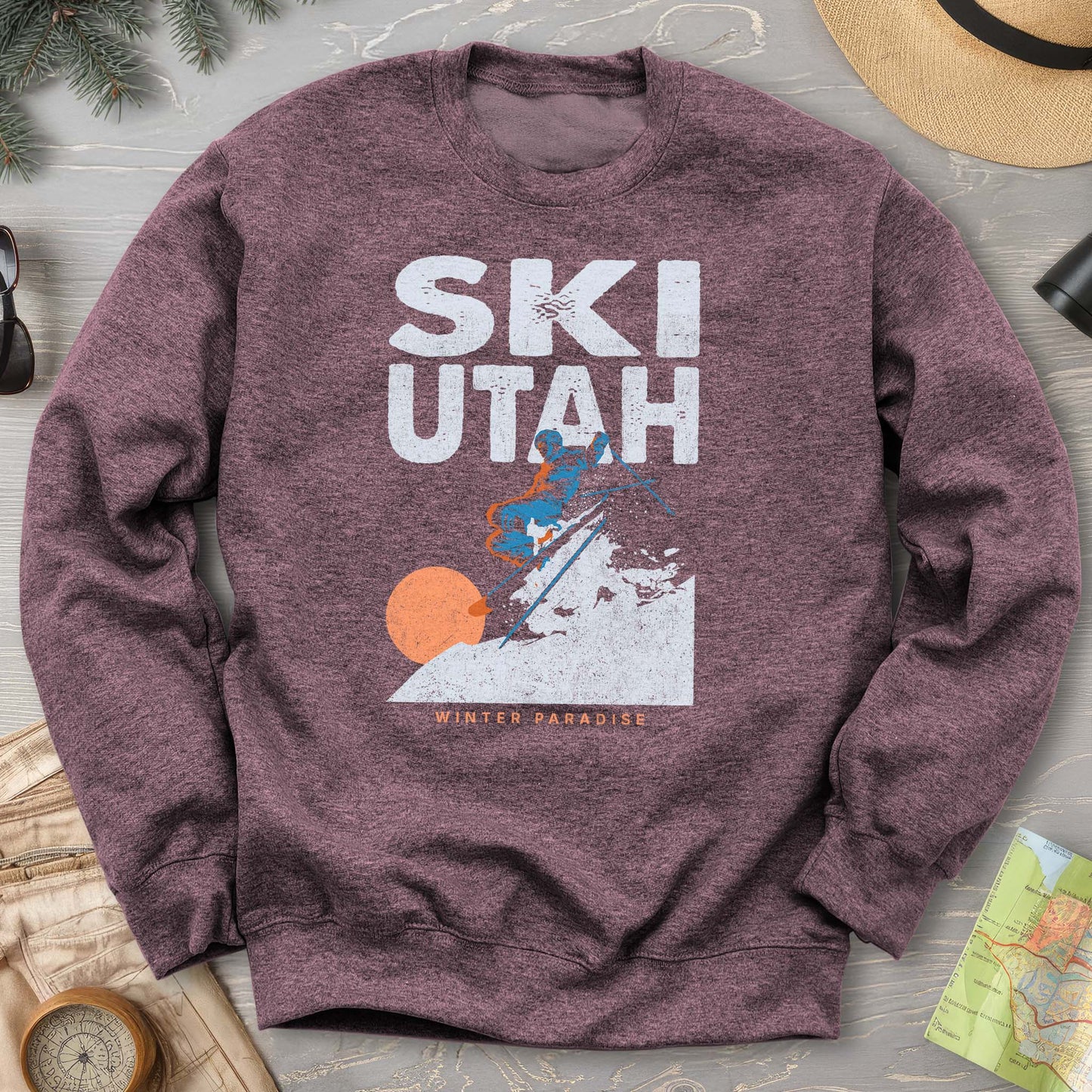 Ski Utah "Jump" Sweatshirt