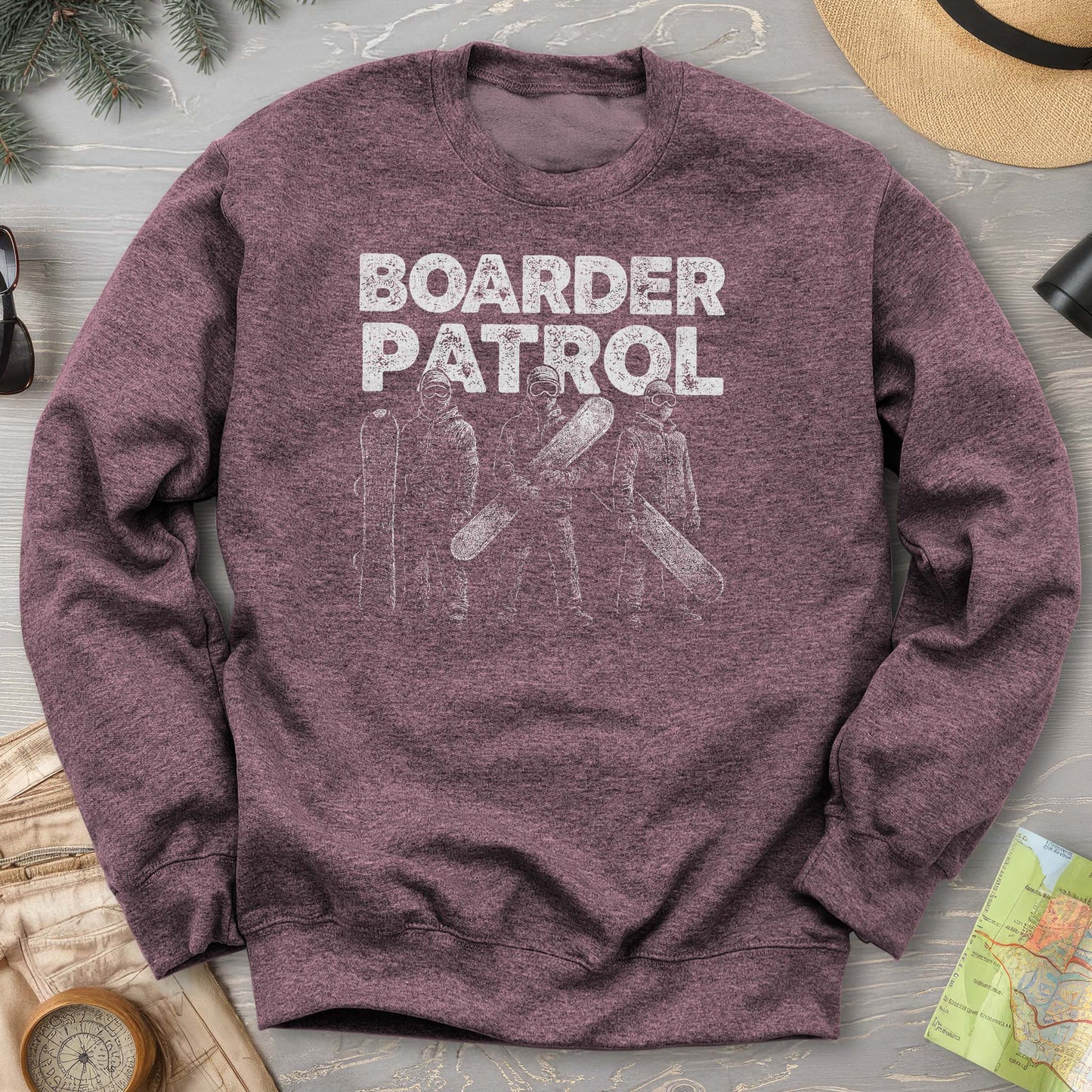 Boarder Patrol Sweatshirt