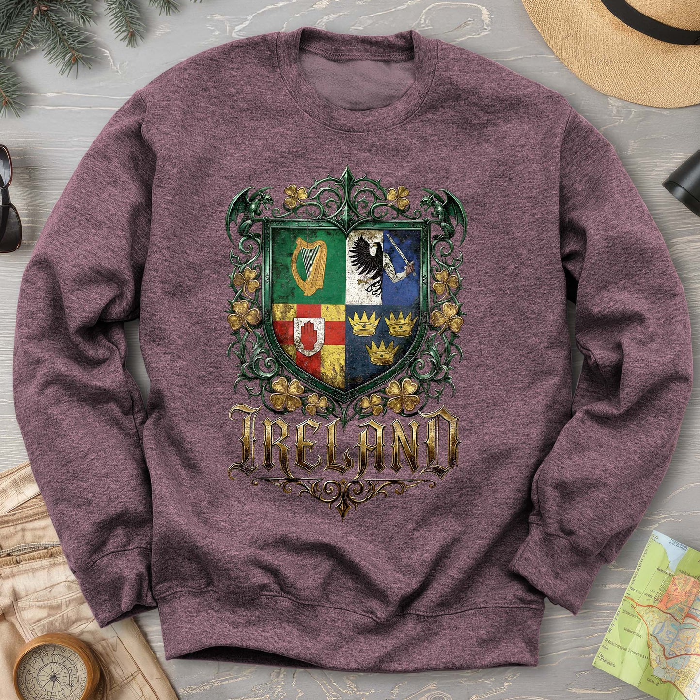 Irish Gothic Arms Sweatshirt