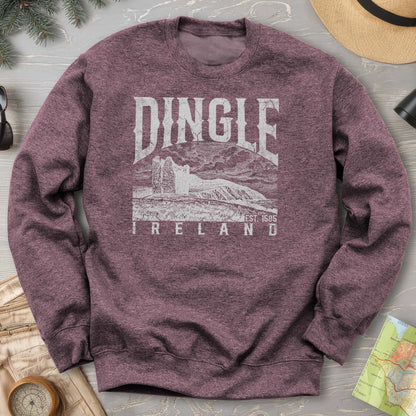 Dingle Ireland Vintage Print Sweatshirt